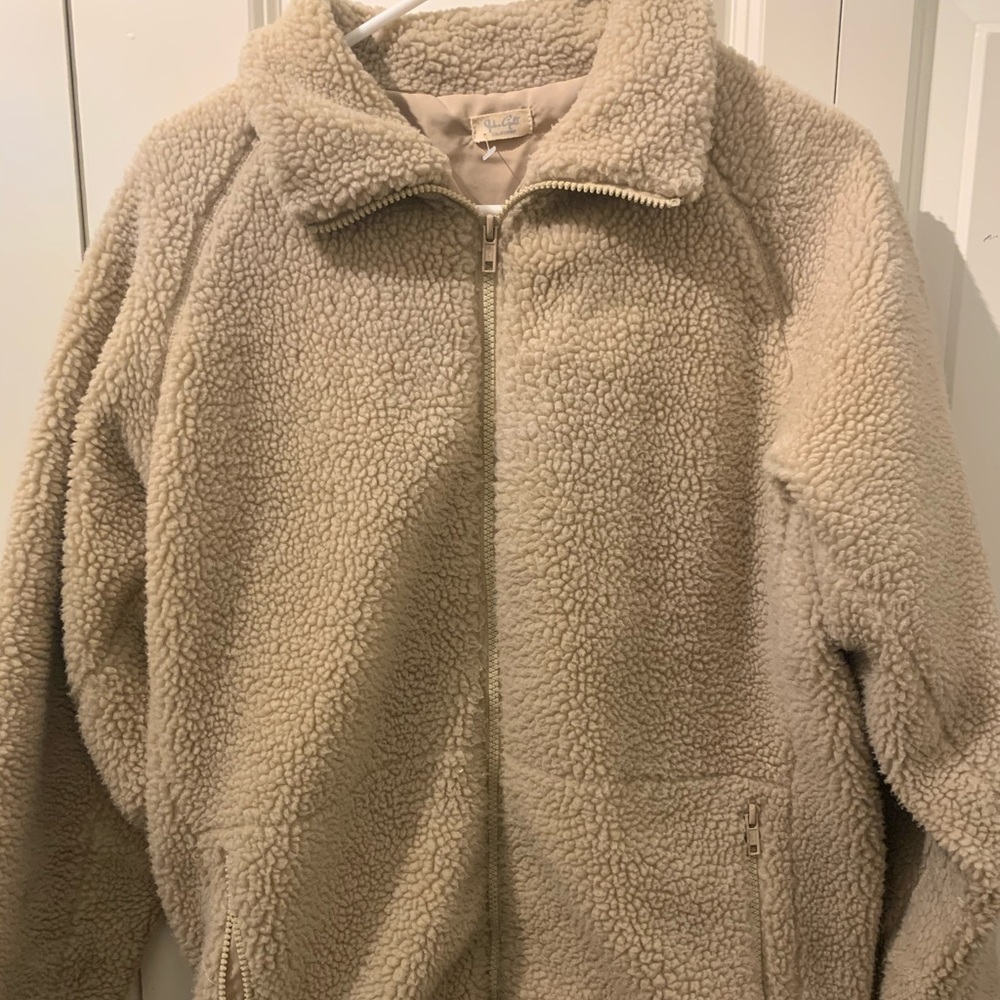 BRANDY MELVILLE willow shearling jacket